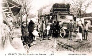 2225- Sedrata - Arrivee du Courrier - 1922
